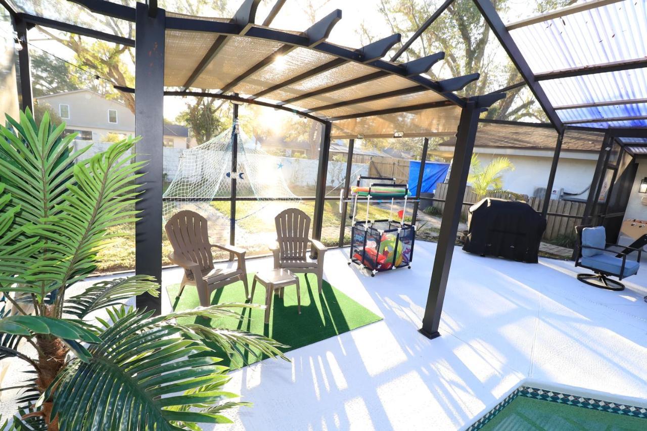 Boho Oasis With Pool- Paradise For Work & Fun Tampa Buitenkant foto