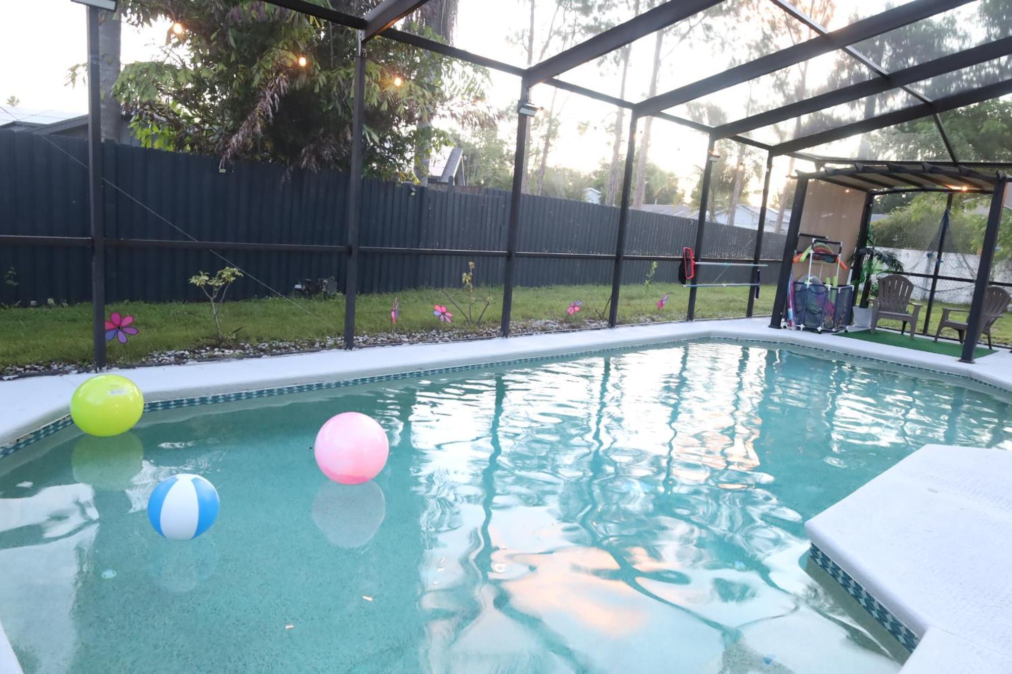 Boho Oasis With Pool- Paradise For Work & Fun Tampa Buitenkant foto