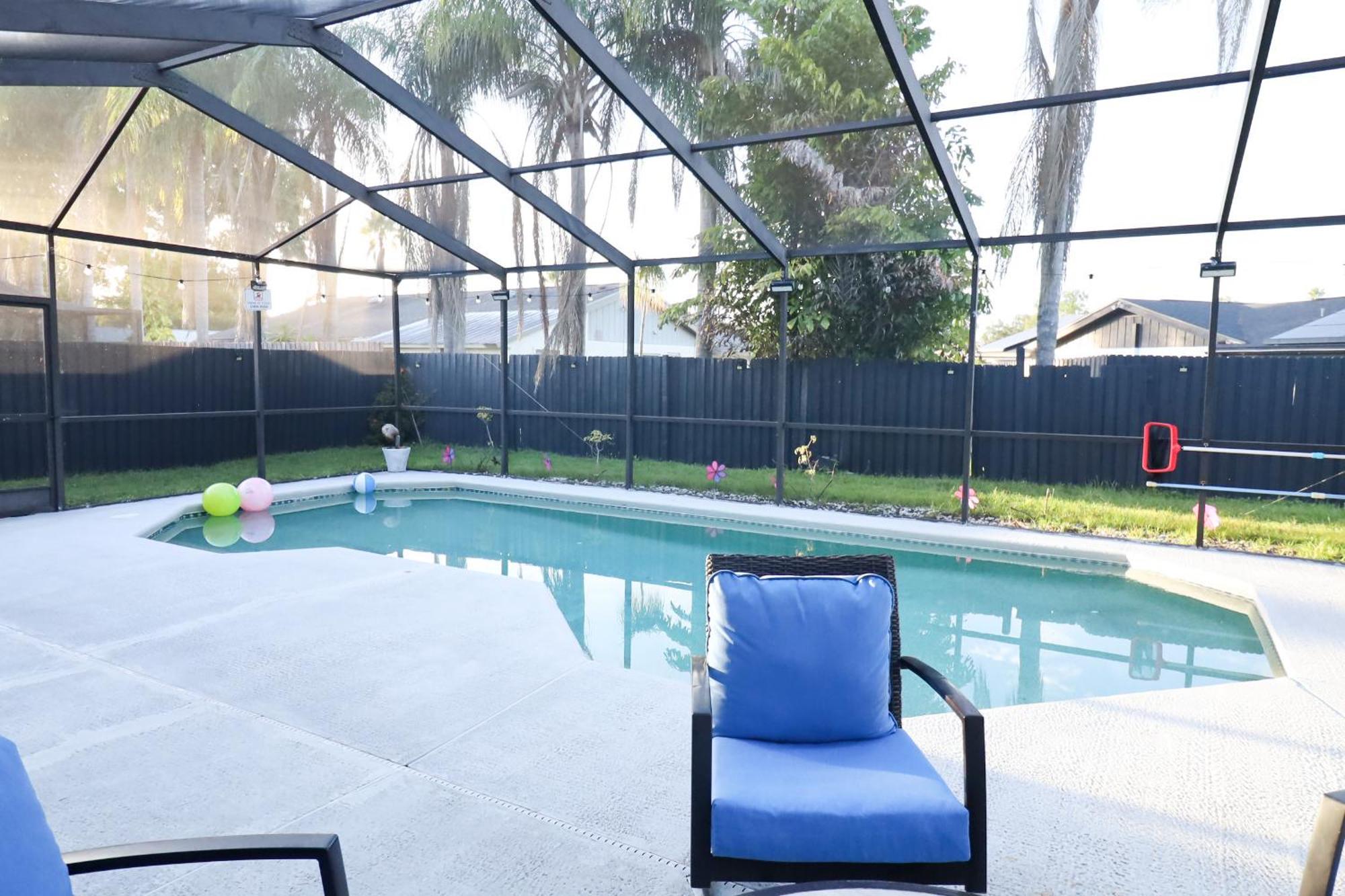 Boho Oasis With Pool- Paradise For Work & Fun Tampa Buitenkant foto